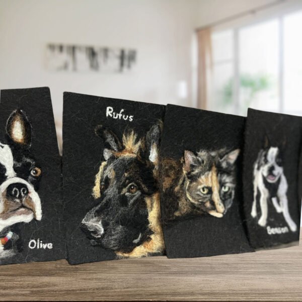 2D Wool-Painted Pet Portrait - Image 3
